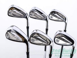 Série De Fer Gaucher Wilson Staff Dynapwr Forged Regular Kbs Tour Lite Ws Grip Lamkin Crossline 360 5 Pw Argente Regular