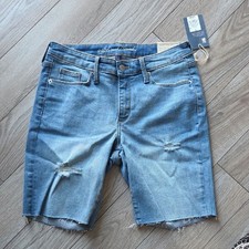 Universal Thread Blue Denim Bermuda Shorts 6