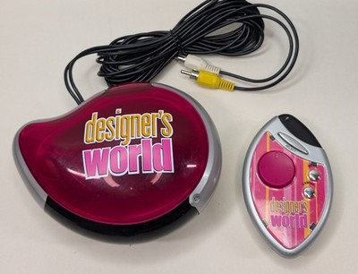 Hasbro Designer's World TV Video Game Plug and Play 2006 with Remote Tested