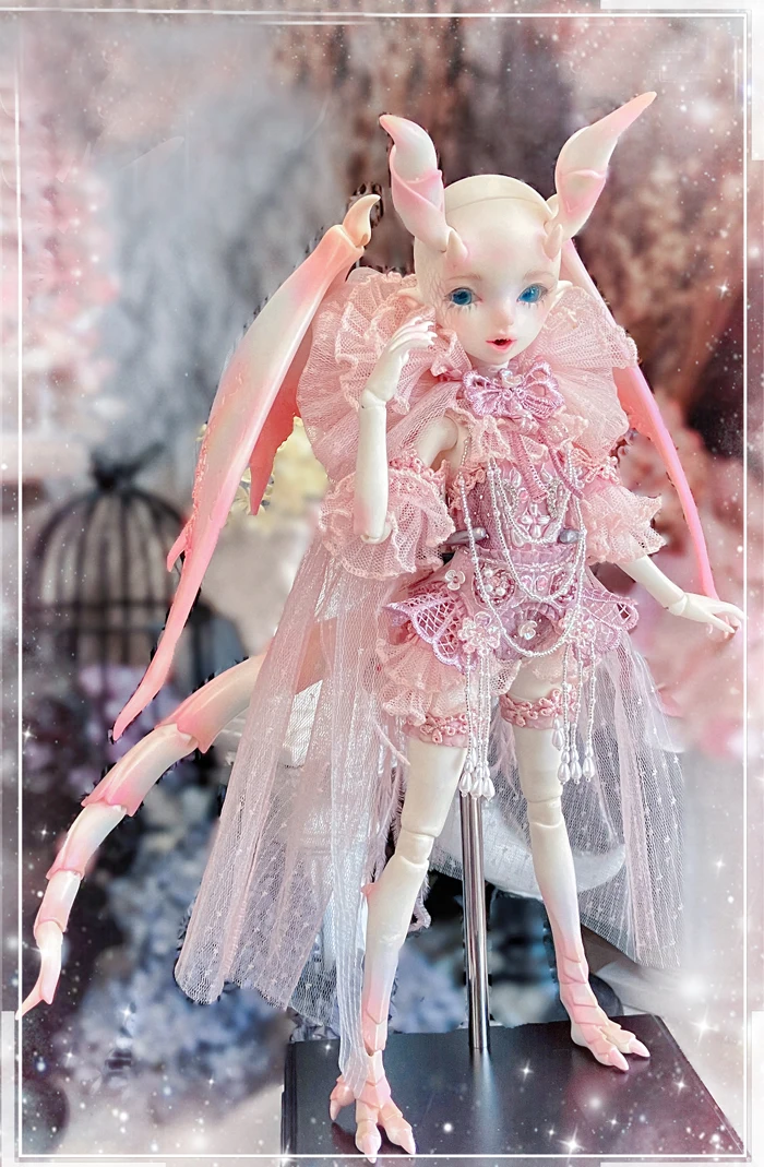 1/6 BJD Doll Animal Dragon Iz Unpainted Body Nude Resin Figures