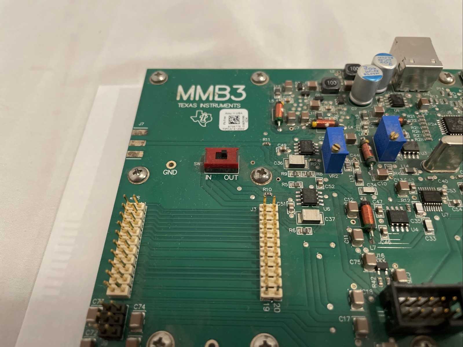 Texas instruments MMB3 board 6479992