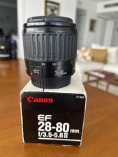 Canon EF 28-80mm f/3.5-5.6 II Zoom Lens, Auto Manual Focus, Canon EF Mount