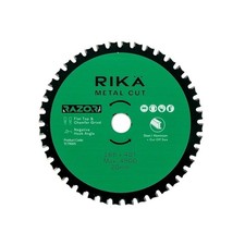 RIKA Metal Cut Circular Saw Blade165mm x 40T x 20mm  TCT For Mild Steel, Durable