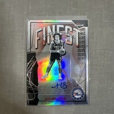 2025-26 Topps Finest Jalen Hood-Schifino Auto, #FAU-JHS 76ers