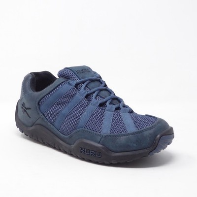 Kuru Mens Chicane Hiking Shoes Navy Brown Yellow Orthopedic Support Size 7.5 Kuru Chicane Trail Hiking Shoe Review - YouTube main image 3