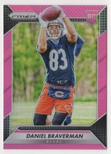 2016 Panini Prizm Pink Daniel Braverman RC Chicago Bears #210