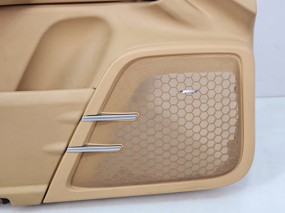 ✅ Panel de puerta interior delantero izquierdo beige 11-18 OEM Porsche Cayenne 958 Foto 3 de 4
