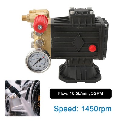17400 PSI Power Hochdruckreiniger Pumpe für Horizontal Waschpumpe 5GPM