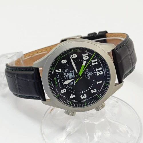 NEW Poljot Signal alarm 2612.1 Russian aviator mechanical USSR wristwatch WR