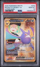 Pokemon Team Rocket's Crobat ex Destined Rivals Hyper Rare #242 PSA 10 Gem Mint on eBay