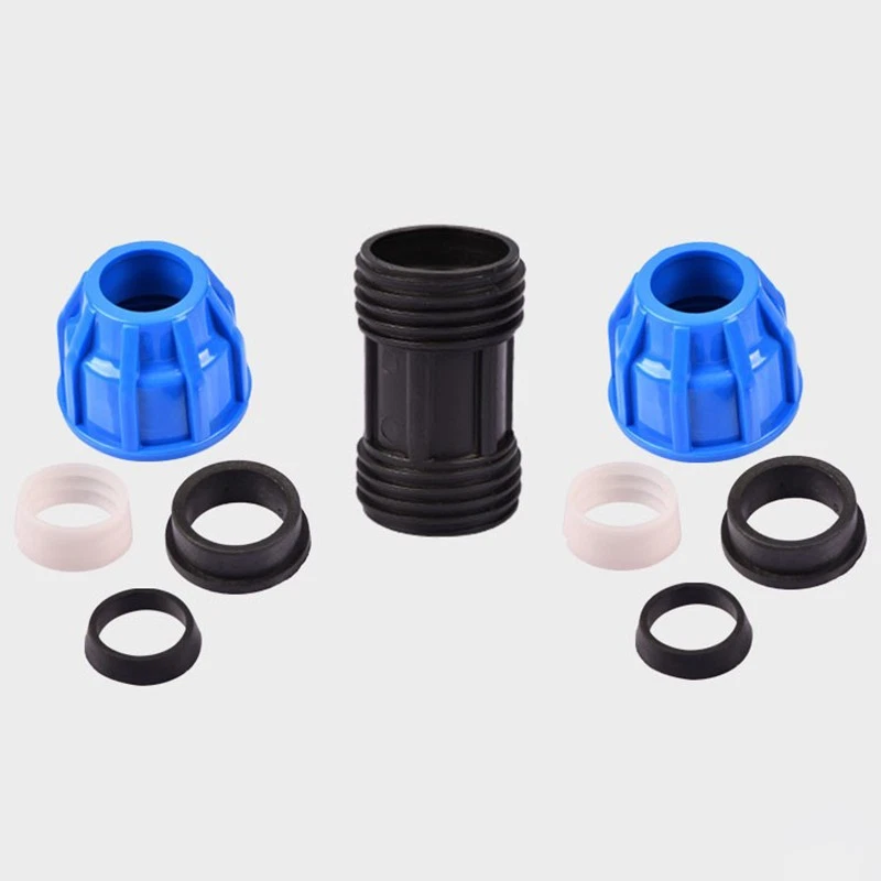 PP Fitting Klemmverbinder Verschraubung PE Rohr Kupplung Winkel T-Stück 20-63mm - Bild 3 von 4