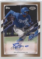 2021 Topps Pro Debut Gold Auto 38/50 Erick Pena #PD-83 Auto nd3