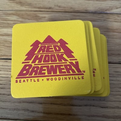 Lot (20) Red Hook Brewery Beer Coaster Seattle Woodinville Collectible New