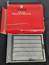 PATERSON  35mm CONTACT PROOF PRINTER IN ORIGINAL BOX *PLEASE READ DESCRIPTION*