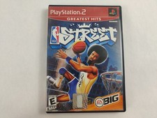 NBA Street (Sony PlayStation 2, 2001) w/ Manual - Greatest Hits - Tested 