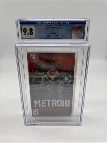 Metroid Dread Nintendo Switch Sealed CGC 9.8 A+ Graded.    s2