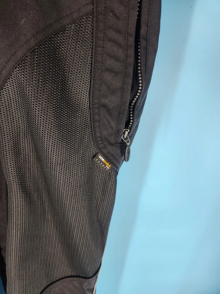 Olympia Motor Sports Prenda Exterior Negro Cordura Hombre Talla 38/36 Pantalón Acolchado Foto 3 de 4