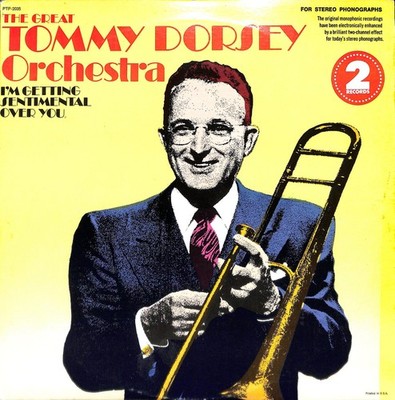 The Great Tommy Dorsey Orch.   I'm Getting Sentimental Over You 2xLP Pickwick 33