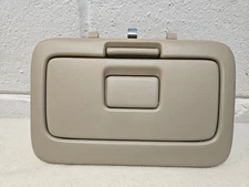 1997 - 2001 TOYOTA CAMRY OEM OVERHEAD CONSOLE STORAGE COMPARTMENT TAN 10000310