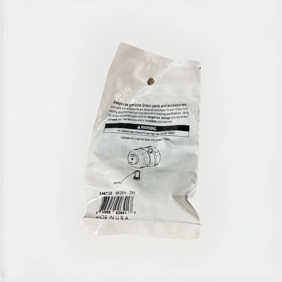 OEM Graco 246352 Check Valve Resin Repair Kit photo 2