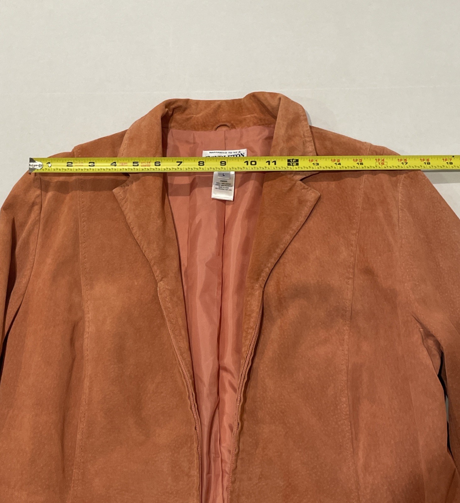 Vintage Pendleton Jacket Blazer Leather Suede Sal… - image 16
