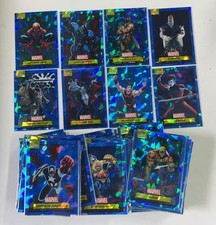 2024 TOPPS CHROME Sapphire MARVEL Spider Man Iron Man Full Set Lot 150