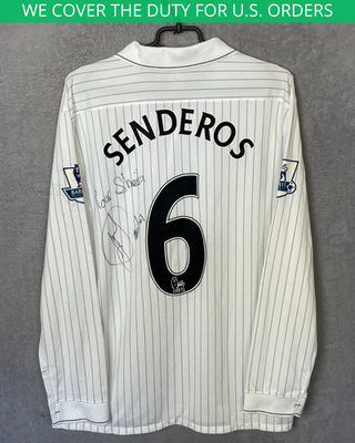 Philippe Senderos Arsenal Third football shirt 2009/10 Long Nike