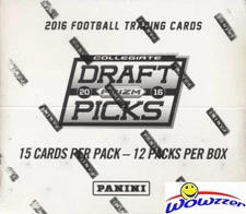 2016 Panini Prizm Draft Picks Football MASSIVE Sealed FAT CELLO Box-180 Cards!