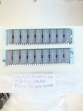 VTG Rare PCCHIPS 2-MCM511000AJ70-1MB GLD ECC DRAM 70ns 30 pin SIMM NonProfit EDU