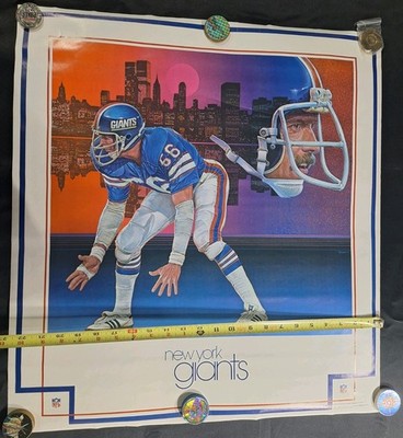 New York Giants Vintage 1979 NFL Football Properties Damac 23'x25