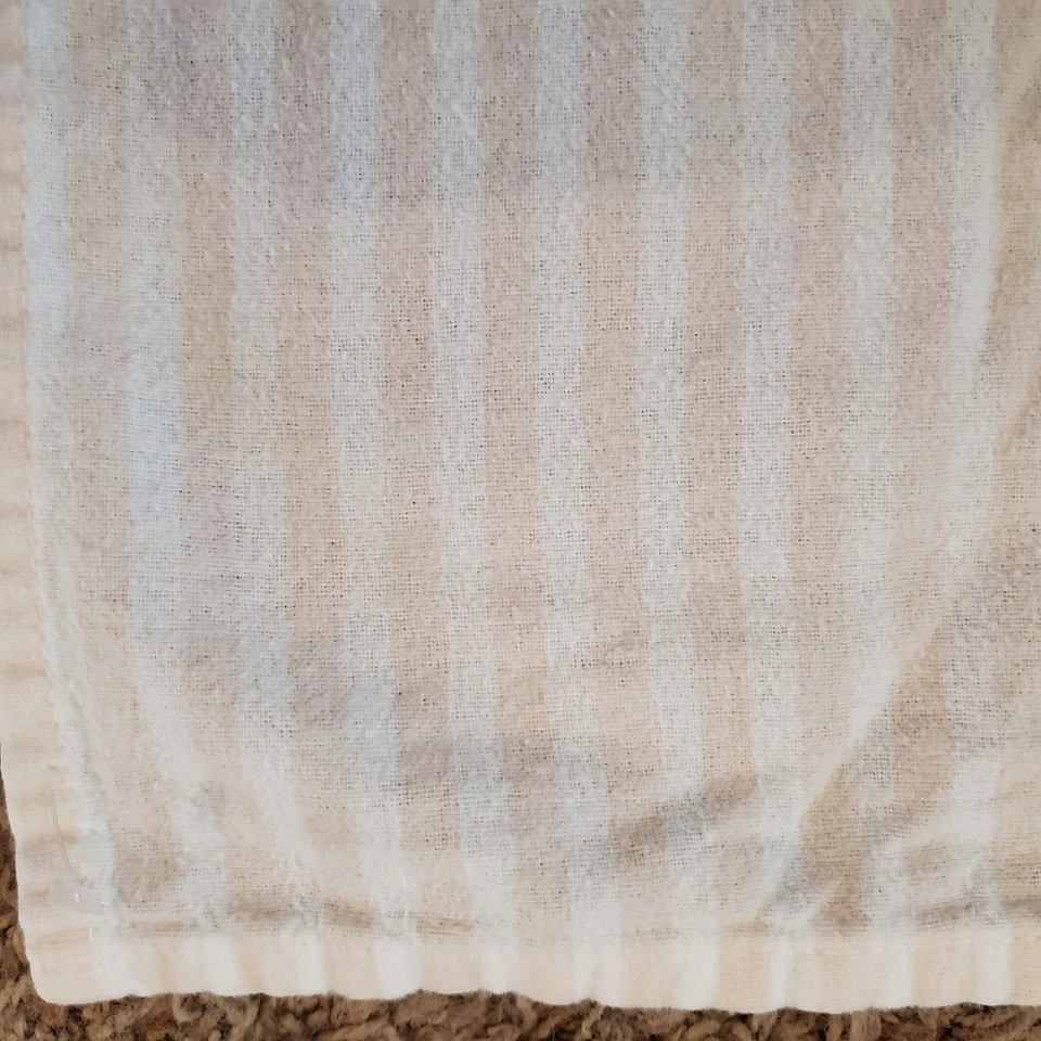 Manta de recepción de seguridad vintage GAP Baby rosa/rayas para bebé Foto 2 de 4