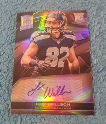 2013 Spectra Luke Willson Seattle Seahawks Rookie Autograph 64/299 #164