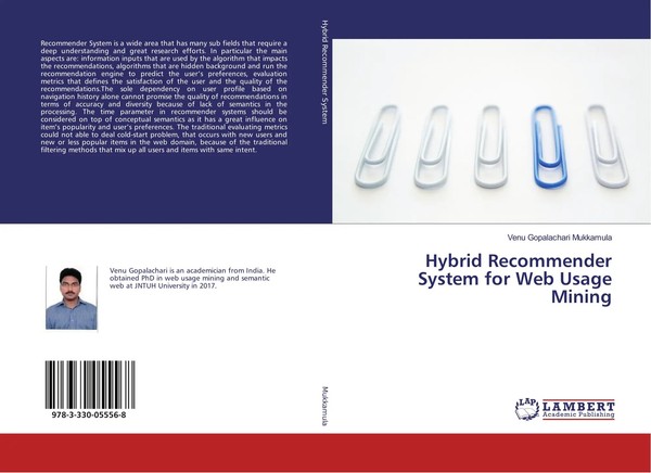 Venu Gopalachari Mukkamula | Hybrid Recommender System For Web Usage Mining-image