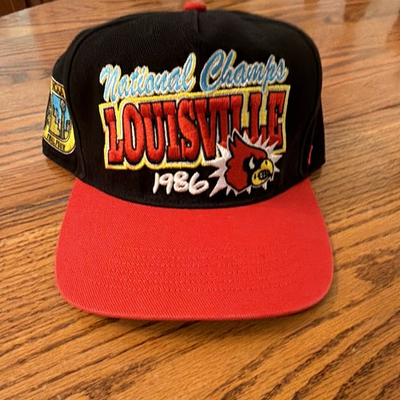 #ad ’47 Louisville Cardinals NCAA Champions 1986 Snapback Cap Hat One Size $20.00
