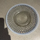 Vintage Anchor Hocking Moonstone Opalescent Hobnail Salad Dessert Plate