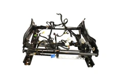 07-12 Mercedes GL450 W164 Left Side Lower Seat Track Frame Rail W/ Motor Oem