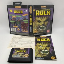 Incredible Hulk (Sega Genesis, 1994). CIB Complete