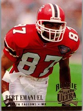 1994 Ultra #334 Bert Emanuel RC Rookie Card. rookie card picture