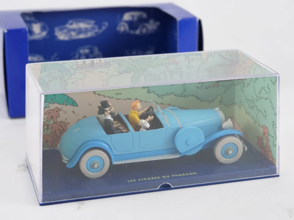 In Auto Tintin 1/43 La Lincoln Torpedo Dei Sigari Del Faraone - Immagine 3 di 4