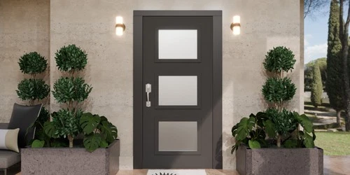 Quoizel KAI8305 Kaia 10" Tall Outdoor Wall Sconce - Black - Picture 7 of 7