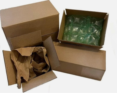 100 10x8x4 Cardboard Paper Boxes Mailing Packing Shipping Box Corrugated - New.