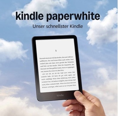 Amazon Kindle Paperwhite (neueste Generation)   Unser schnellster Kindle, mit...