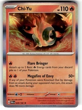 Chi-Yu Holo Rare - 029/182 - Paradox Rift Pokemon 2023