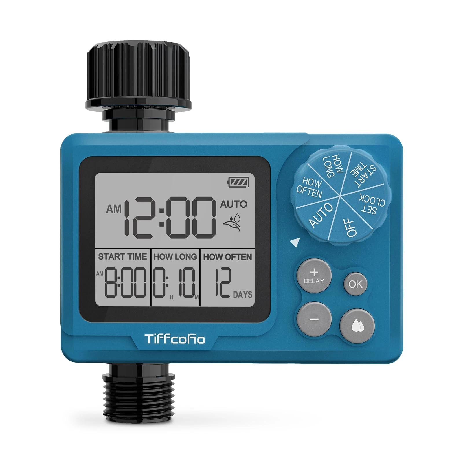 Digital Sprinkler Timer Outdoor Programmable Garden Hose Watering Irrigation 1 P