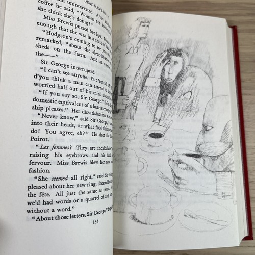 Agatha Christie Heron Dead Man's Folly Elephants Can Remember 1978 Illustrated - Picture 10 of 12
