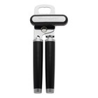 8.34 in. Black Classic Multifunction Can Opener/Bottle Opener