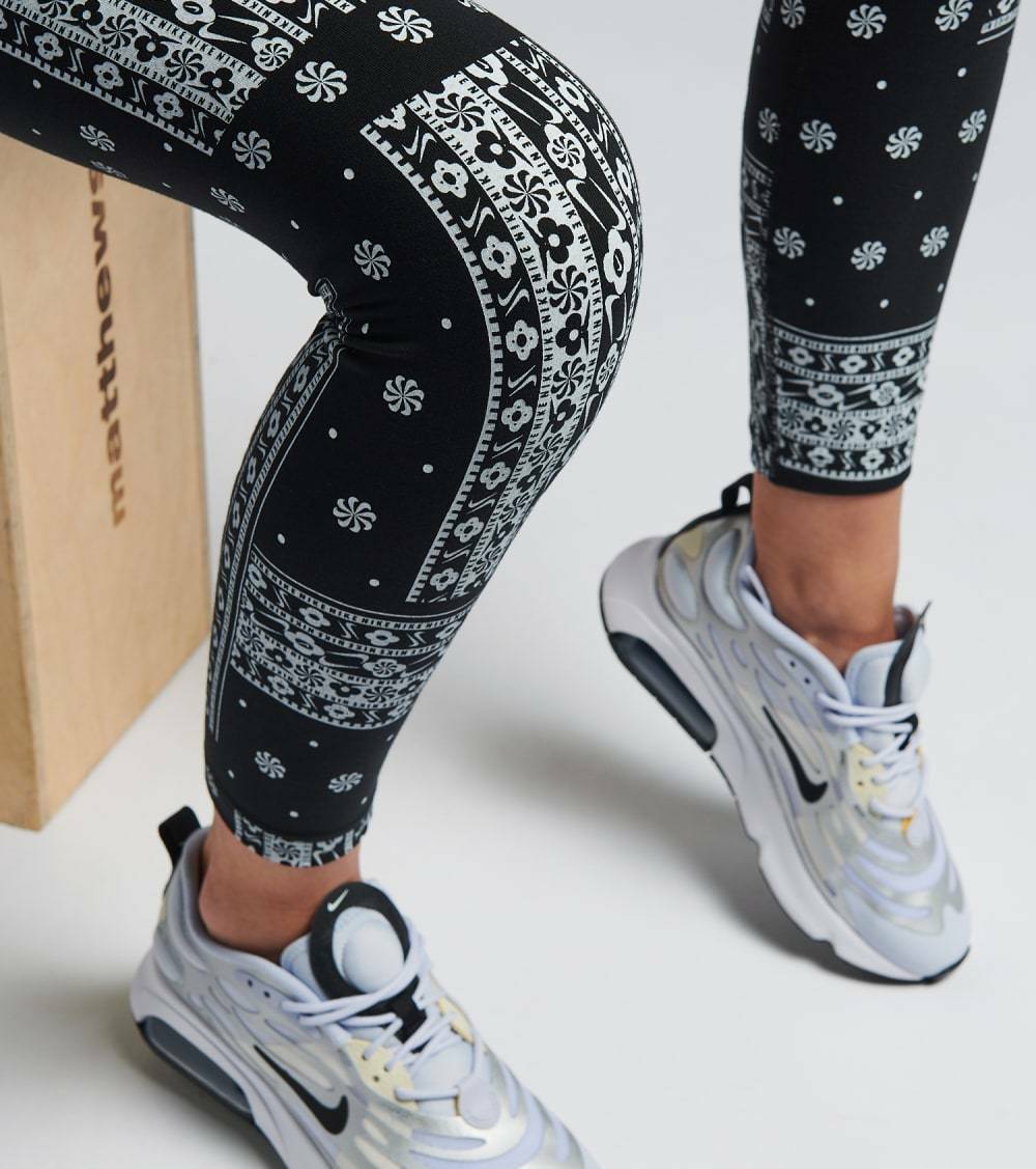 nike heritage bandana print leggings