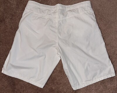 Vintage Y2K Prada Sport White Swimming Trunks White 100