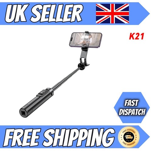 Selfie Stick Stativ mit Bluetooth Fernbedienung, ausziehbarer Handyhalter Univesal Neu - Bild 11 von 40