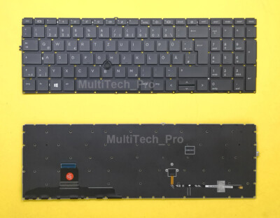 DE Tastatur HP ZBook Firefly 15 G7 G8 Series ohne Beleuchtung
